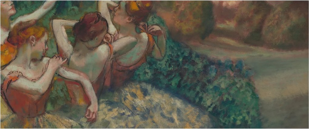 Kép - Edgar Degas, Four Dancers, reprodukciók (120x50 cm)