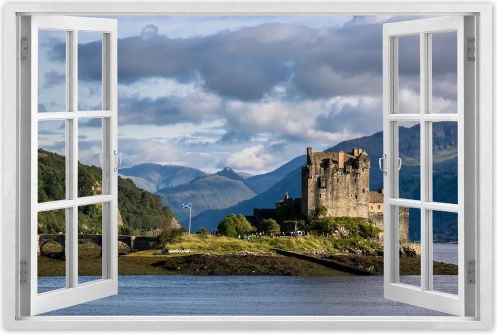 Poszterek 90x60 Kastély a távolból