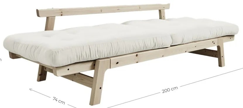 Step Natural/Dark Grey variálható kanapé - Karup Design