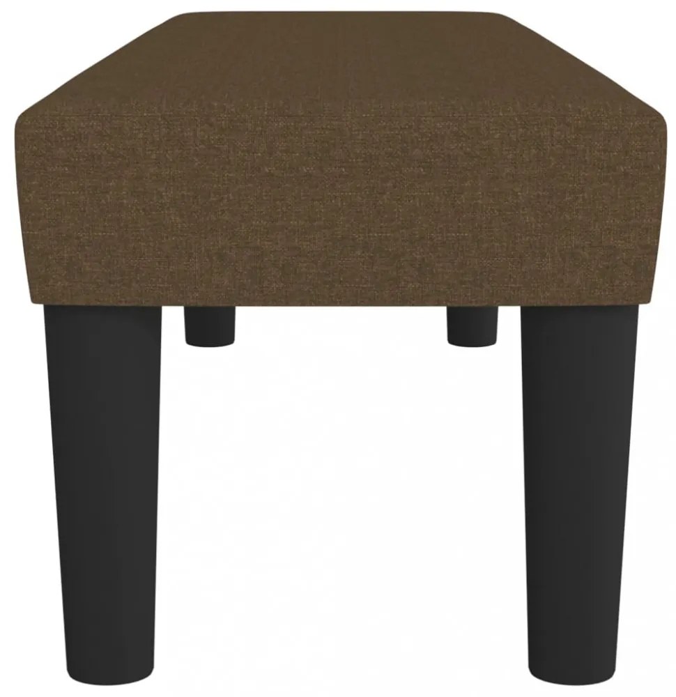 barna szövet pad 100 x 30 x 30 cm