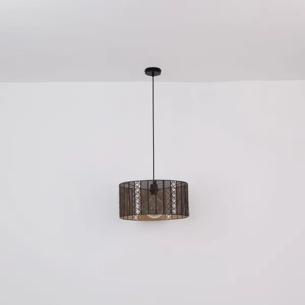 Globo 15450H - ABINY 1xE27/60W/230V arany/fekete függeszték