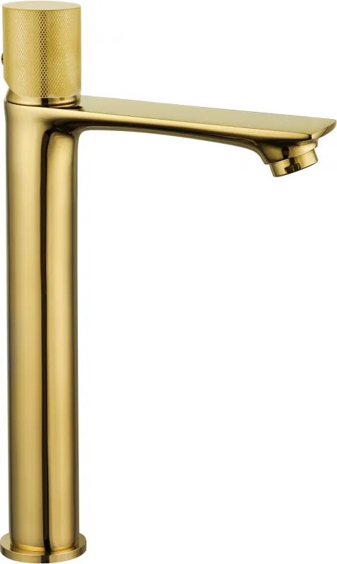 Mexen Royo One magas mosdó csaptelep, arany - 72211-50