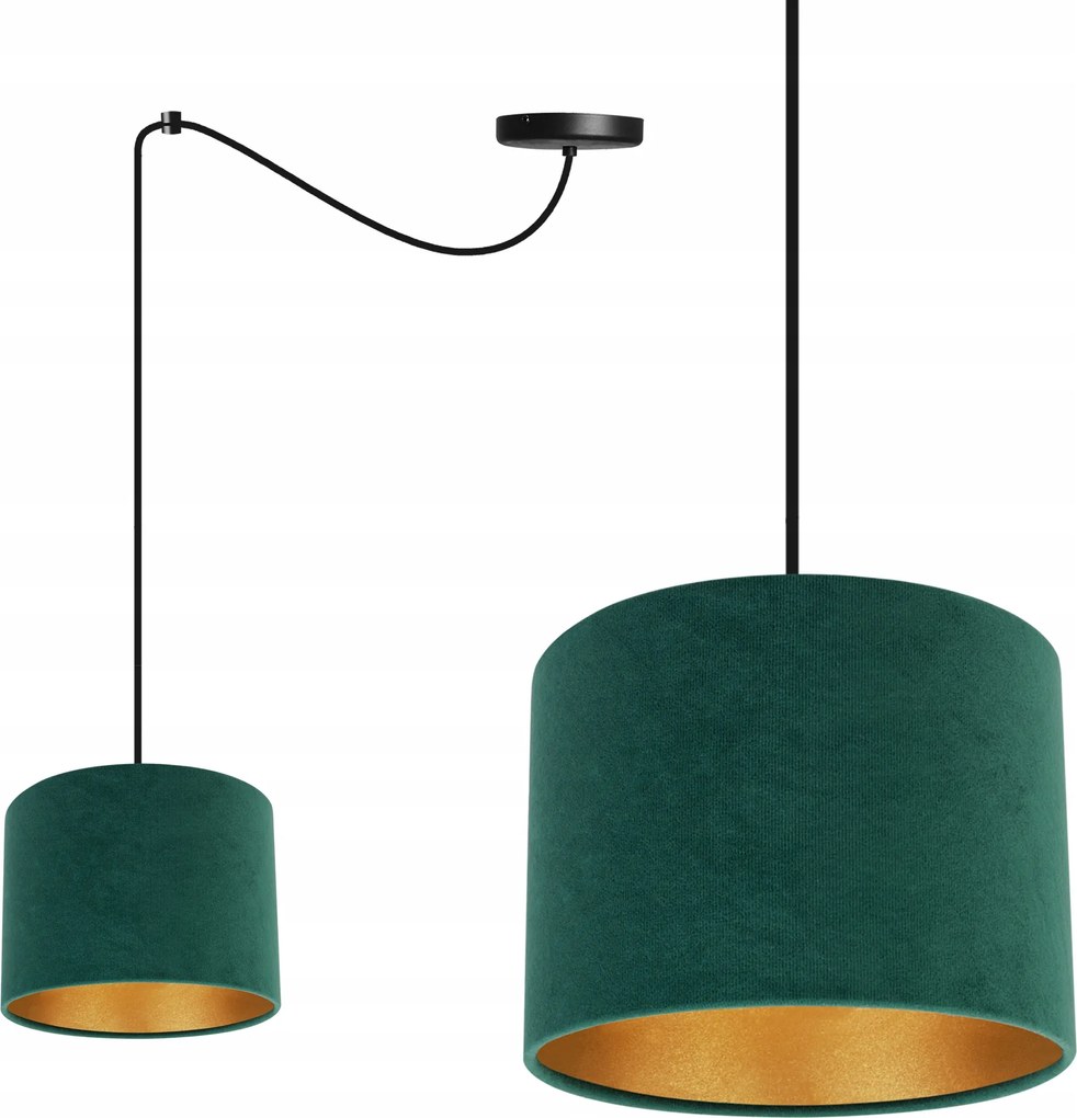 Mennyezeti Lámpa Lógó Csillár Elegáns Pók Arany Lámpabúra Velúr