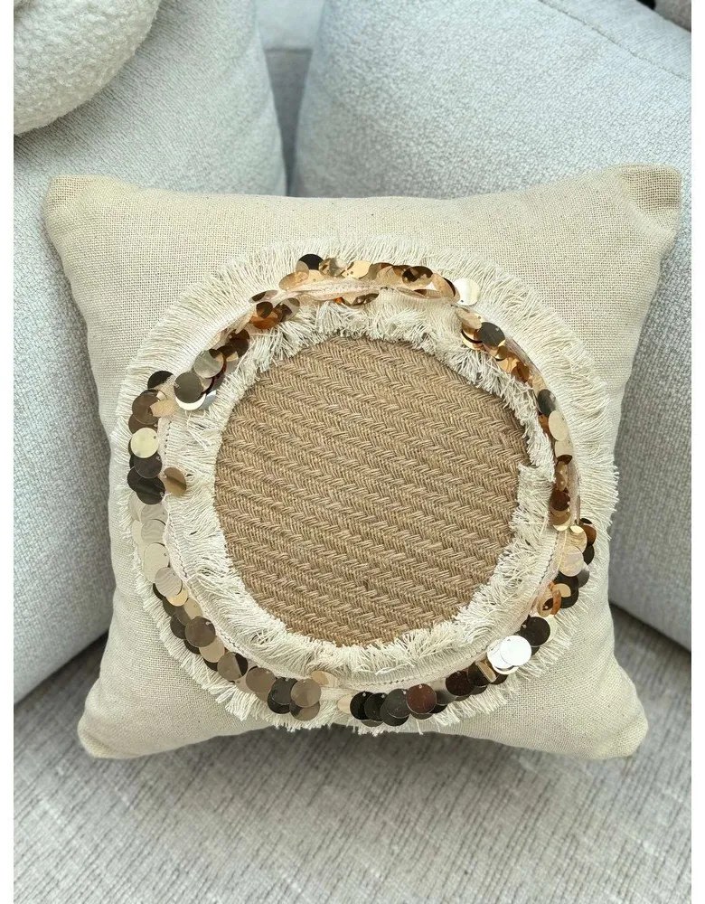 Párnahuzat 43x43 cm Sequins – Mioli Decor