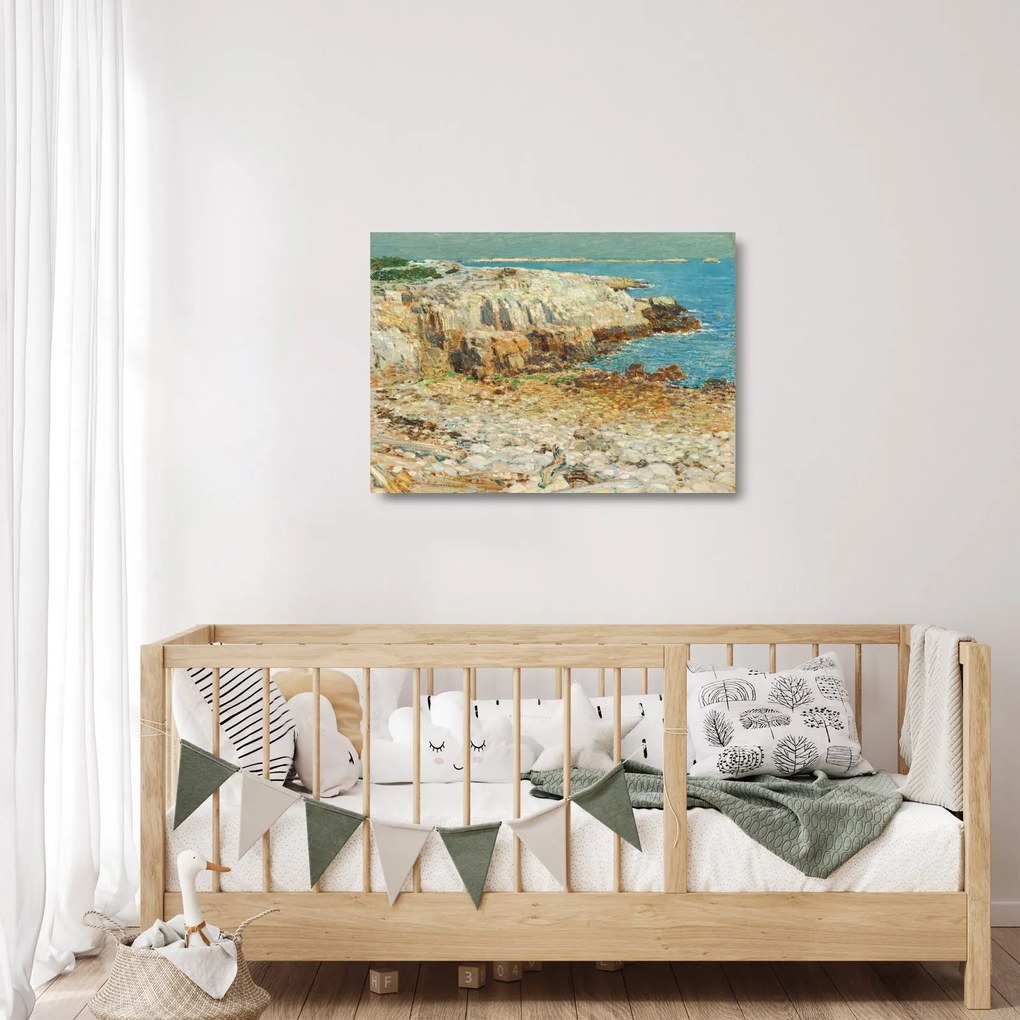 Üveg kép - Childe Hassam, A North East Headland, reprodukciók (70x50 cm)