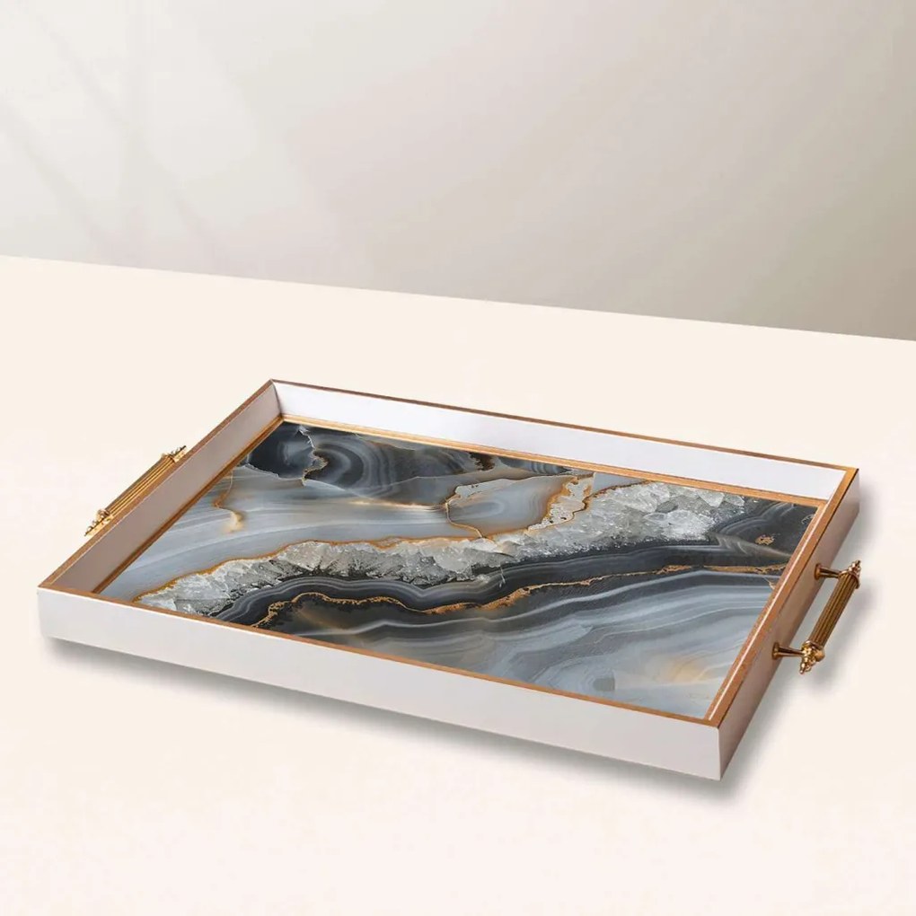 Üveg tálca, 38×24 cm – TPB10047