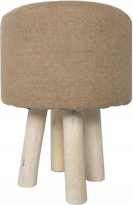 Zsámoly Juta Ülőfelülettel barna klasszikus