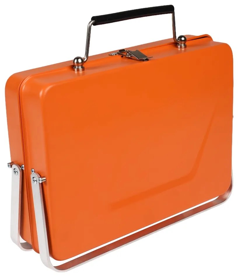 Faszenes hordozható grillsütő Burnt Orange – Rex London