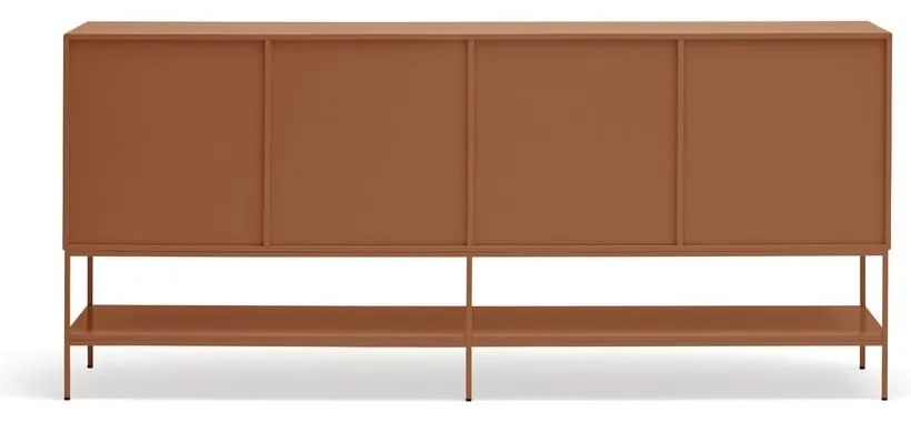 Téglavörös komód 220x98x45 cm Platt – Teulat