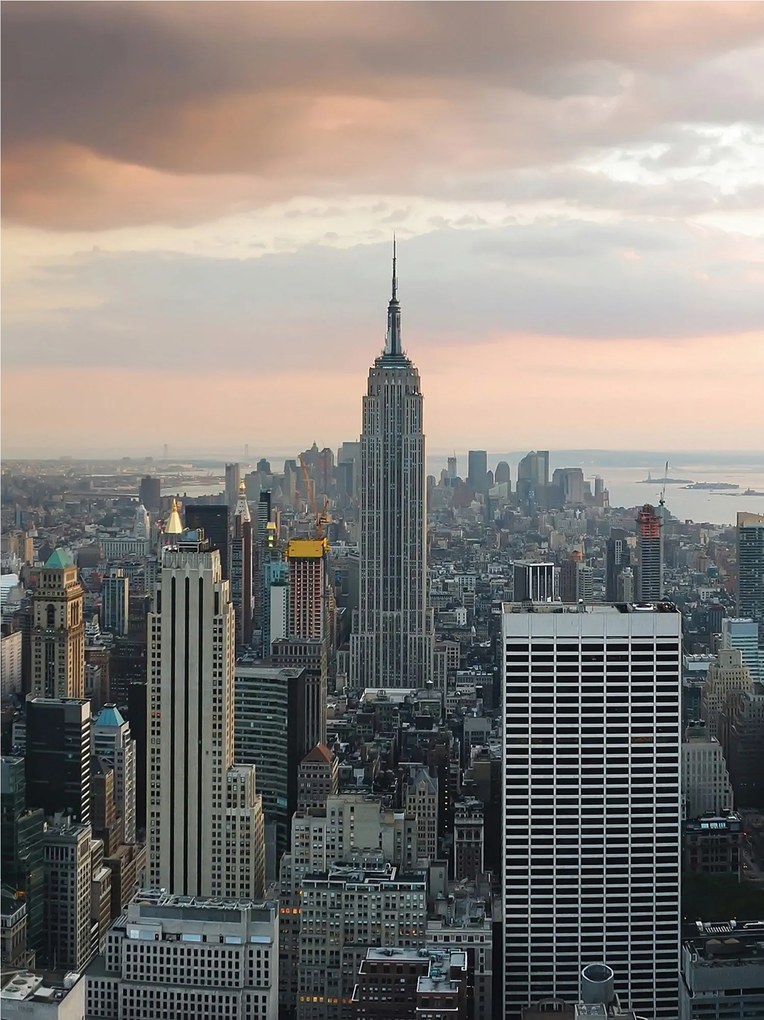 Fotótapéta New York magasból Város panoráma vinil 184x254 +ragasztó