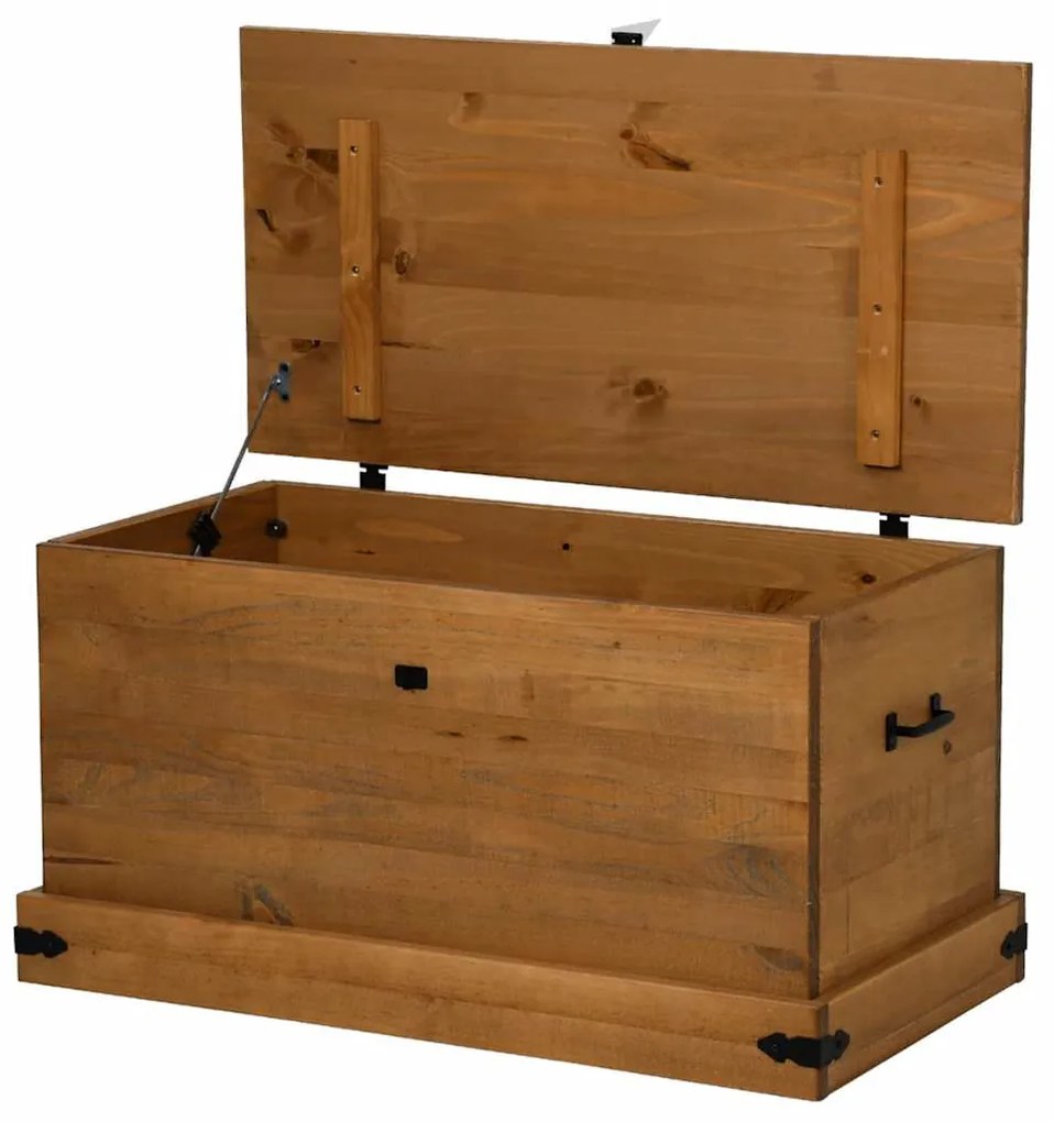 tömör fenyőfa HALDEN tárolószekrény 91x48x47 cm