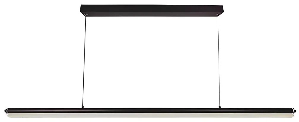 LED Csillár zsinóron LED/23W/230V 4000K 120 cm fekete