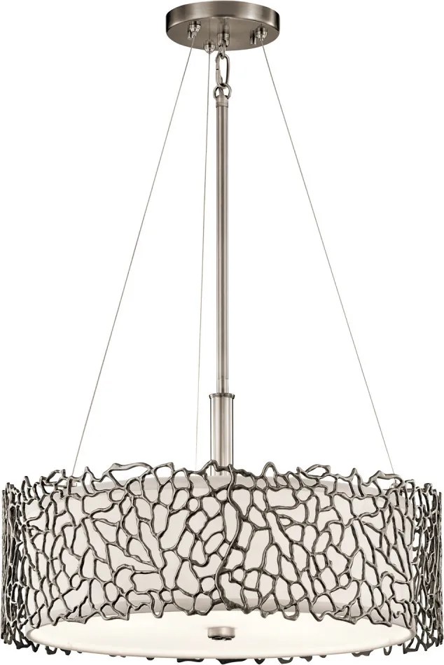 ELSTEAD KL-SILVER-CORAL-P-A SILVER CORAL Ernyős Függesztett LámpaE27 IP20