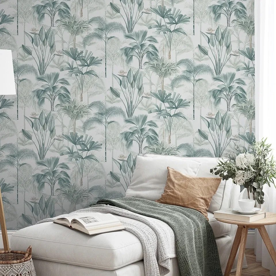 Arthouse Signature 1 King Palm Trees zöld fa mintás papír tapéta – 922908