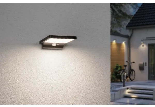 Paulmann 95393-LED/4W IP44 Dimmelhető napelemes lámpa érzékelővel SOLVEIG 3,7V