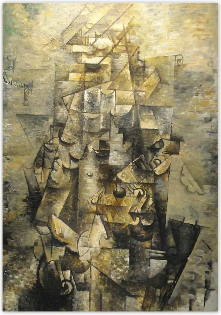 Poszterek 70x100 Braque Fiú gitárral