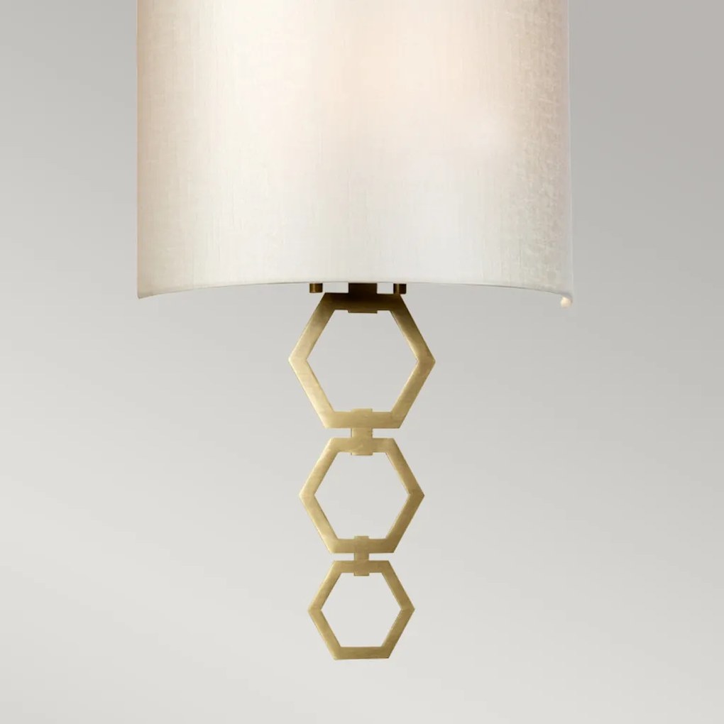 Elstead Lighting Clark CLARK-MEDIUM-AB Fali lámpa 1x60W/E27