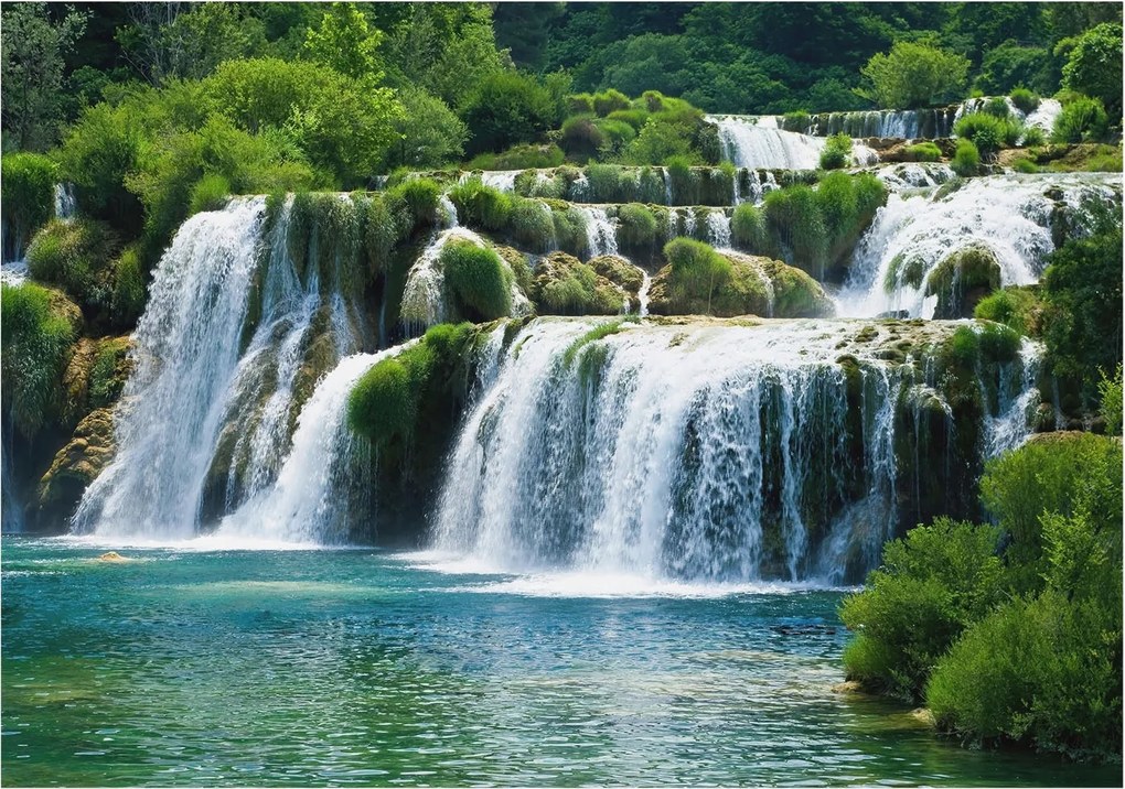 Fali fotótapéta előszoba konyhába Természetes harmónia 208x146 Ragasztó