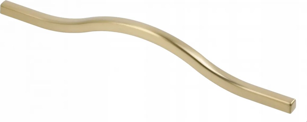 Bútorfogantyú Gtv Vito, C=160 mm, L=210 mm, arany sárgaréz UZ-VITO-160-16