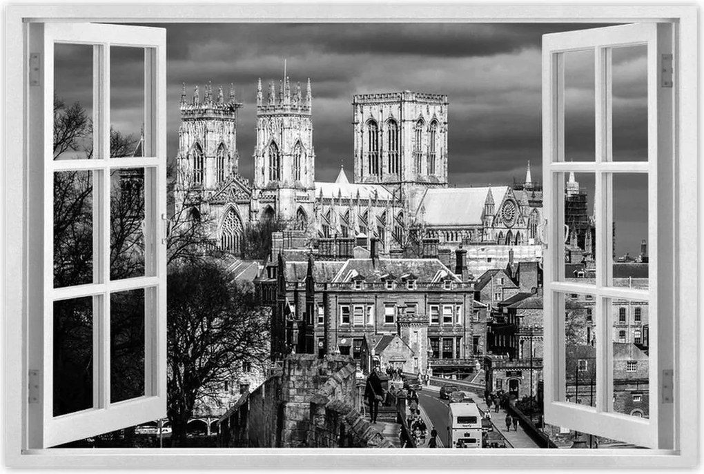 Poszterek 60x40 Kilátás a falakról