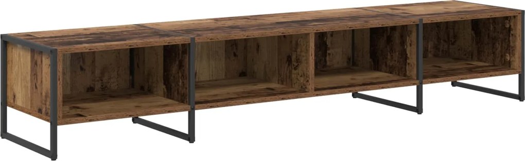 vidaXL TV szekrény Öreg fa 170.5 x 36 x 30.5 cm Faanyag