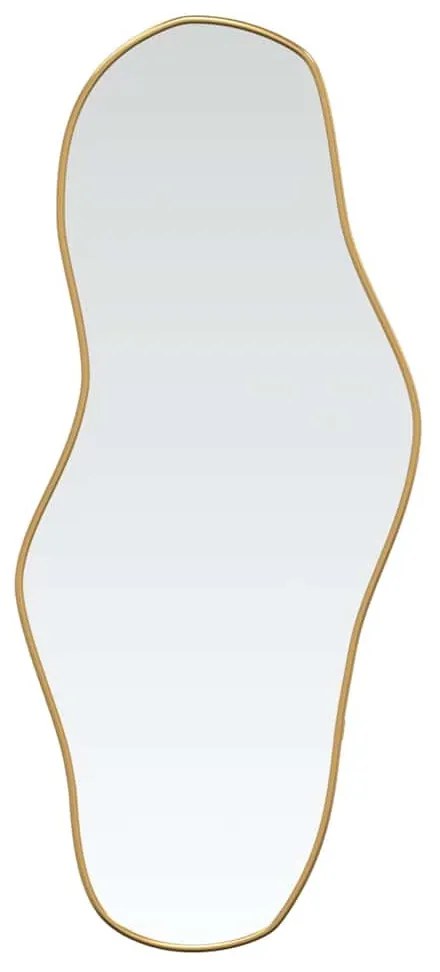 aranyszínű falitükör 100x45 cm