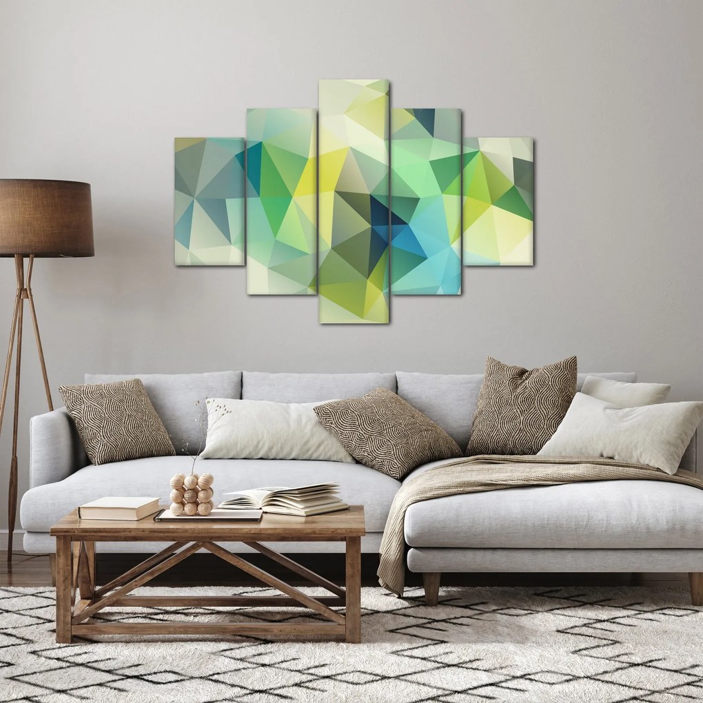 A geometriai absztrakció képe (150x105 cm)