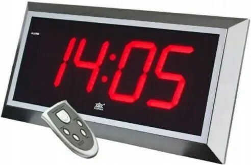 Óra Hálózati ébresztőóra Xonix 4001 Led Jumbo Távirányító