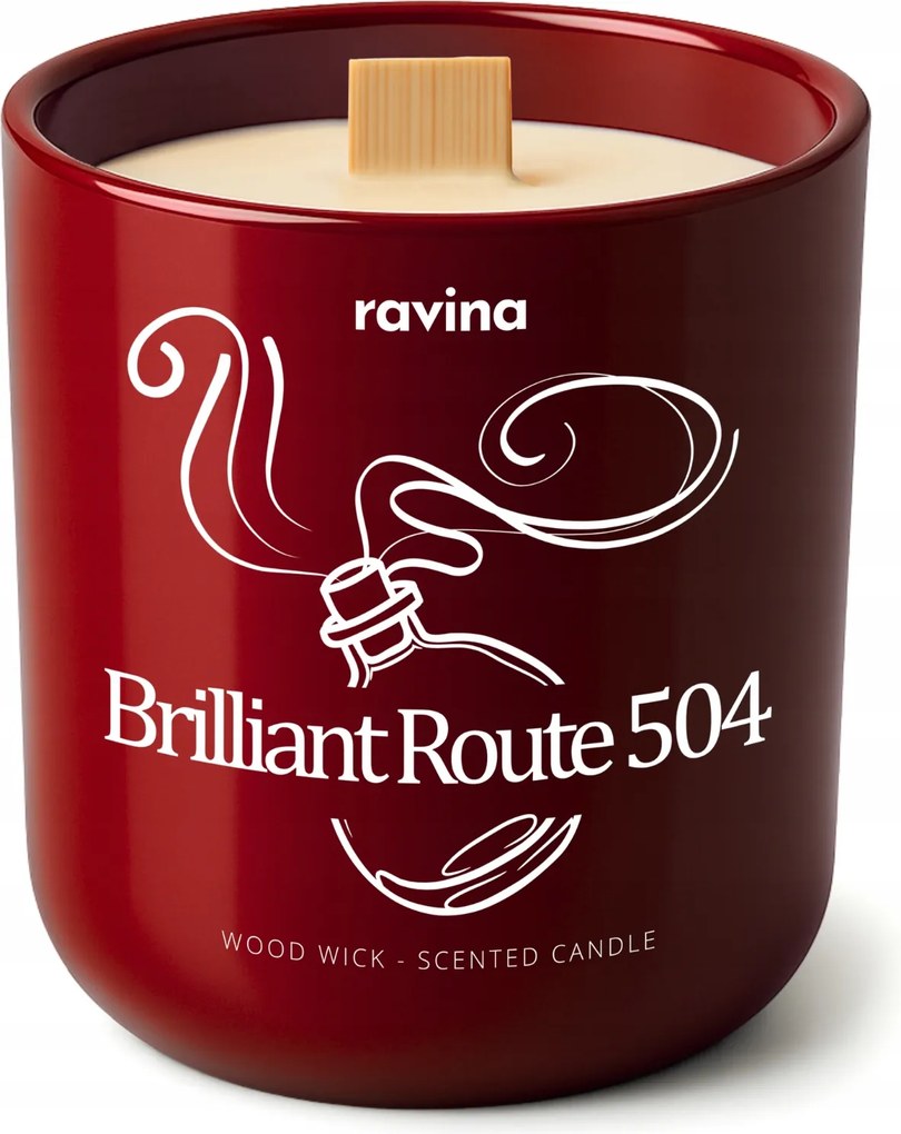 Brilliant Route 504 luxus illatgyertya parfüm illatgyertya Ravina