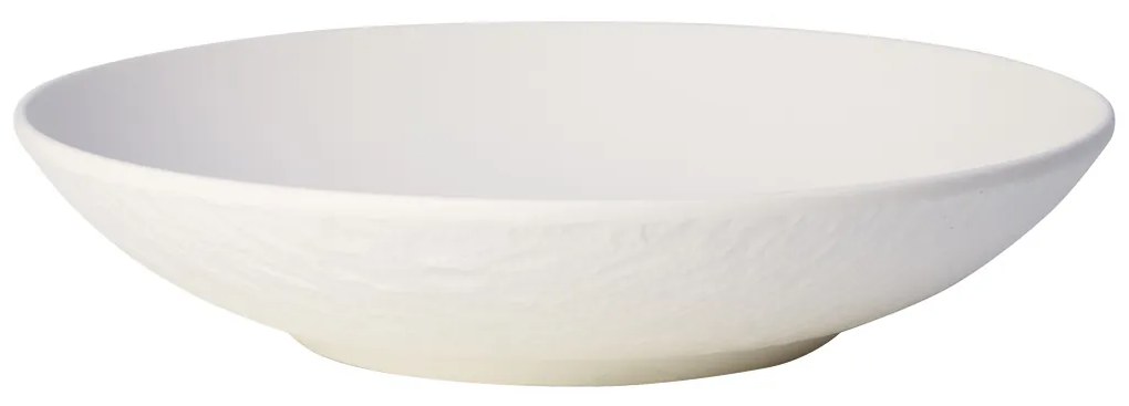 Lapos tál, Manufacture Rock blanc kollekció - Villeroy & Boch