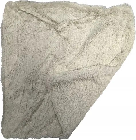 Smukee Díszpárnahuzat Sherpával 45 x 45 cm világos szürke 944