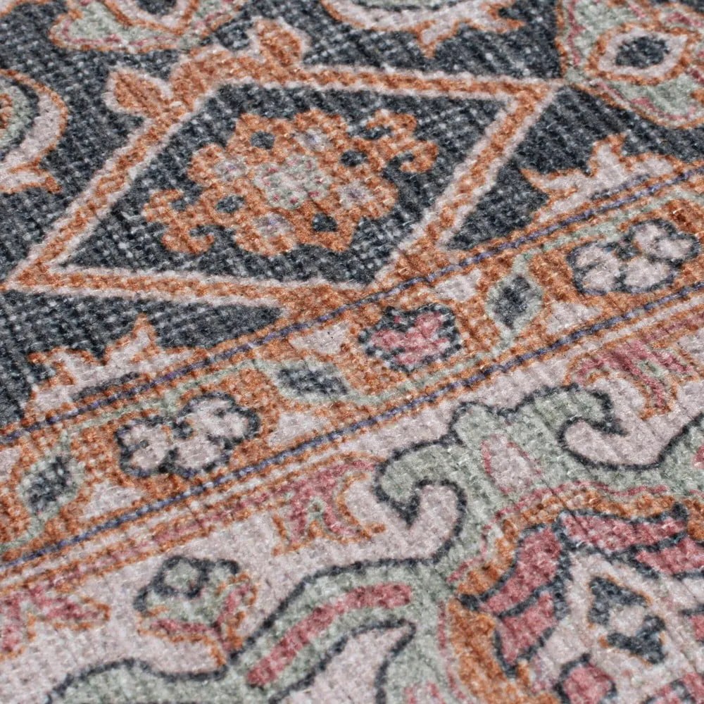 Rózsaszín mosható szőnyeg 115x170 cm Briony Traditional – Flair Rugs