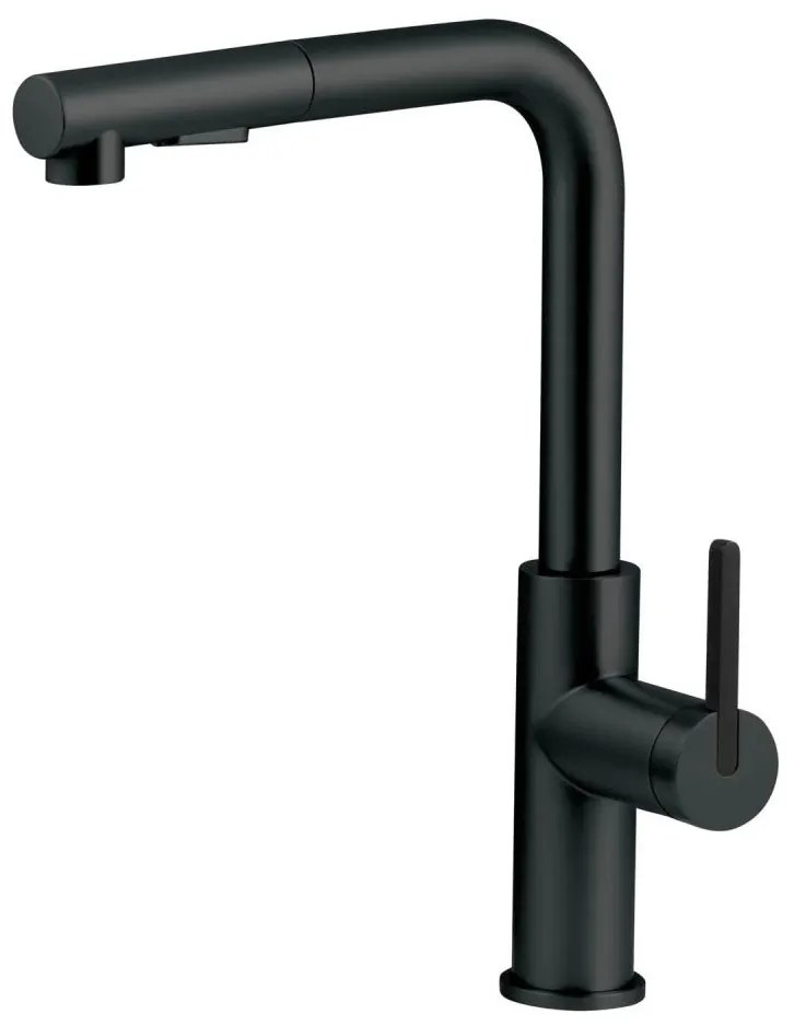 Deante BKM_N73M - Mosogatócsap kihúzható permetezővel MOMI fekete