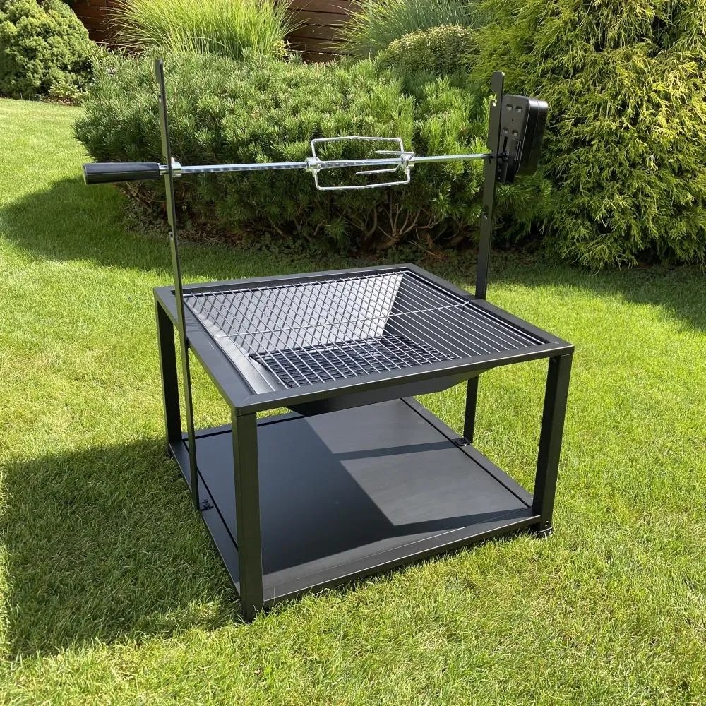 Avenberg ARIZONA Multifunkciós tűzrakóhely + grill elektromos tűvel