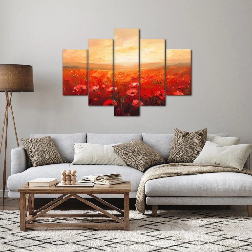 Kép - Mező pipacsok (150x105 cm)