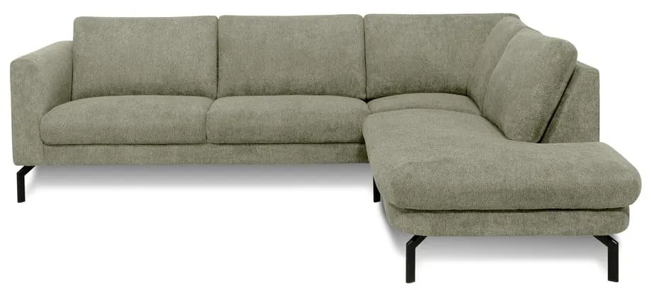 Világoszöld sarokkanapé (jobb oldali) Gomero – Scandic