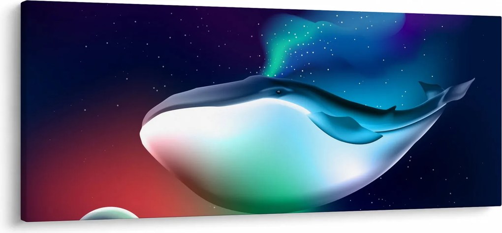 Kép - Űrbálna (120x50 cm)