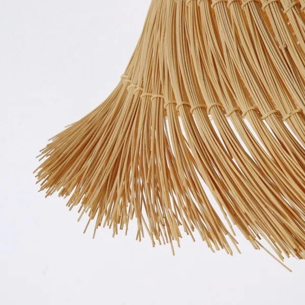 Immax 08273L - Csillár zsinóron NATURALEZA 1xE27/40W/230V átm. 45 cm rattan