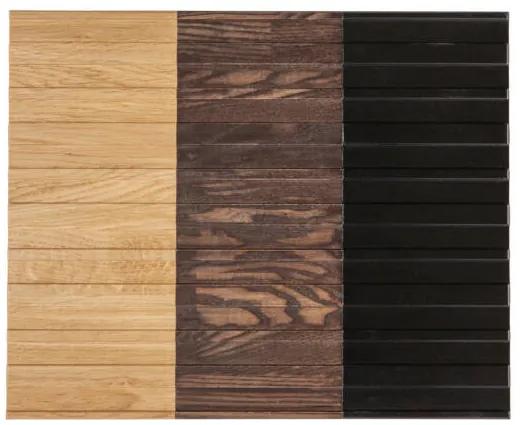 WOOOD - Gravure fa panel, három különböző fajtájú fából [fsc]