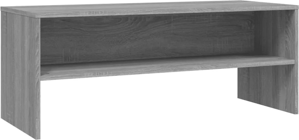 vidaXL szürke sonoma színű szerelt fa TV-szekrény 100 x 40 x 40 cm