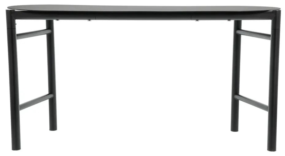 Fekete fém kerti pad Disc – Zone