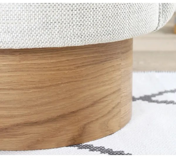 Gyerekfotel RIKI 40x47 cm világosszürke