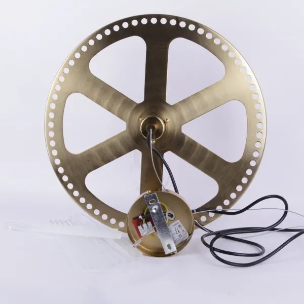 Globo 15698HM - Csillár zsinóron GORLEY 1xE27/60W/230V átm. 40 cm arany