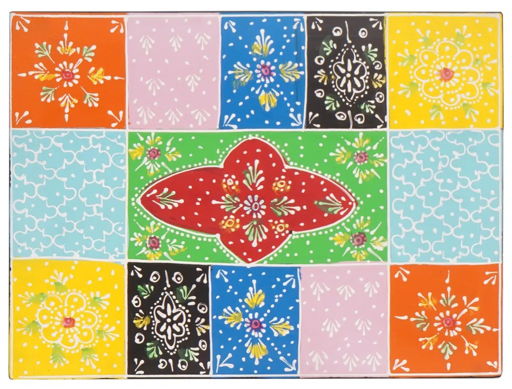 Tároló doboz 40x30x30 cm Szilárd Fa Mangó