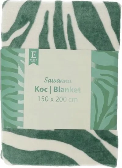 Puha zöld takaró Sawanna szafari afrikai szavanna stílusban