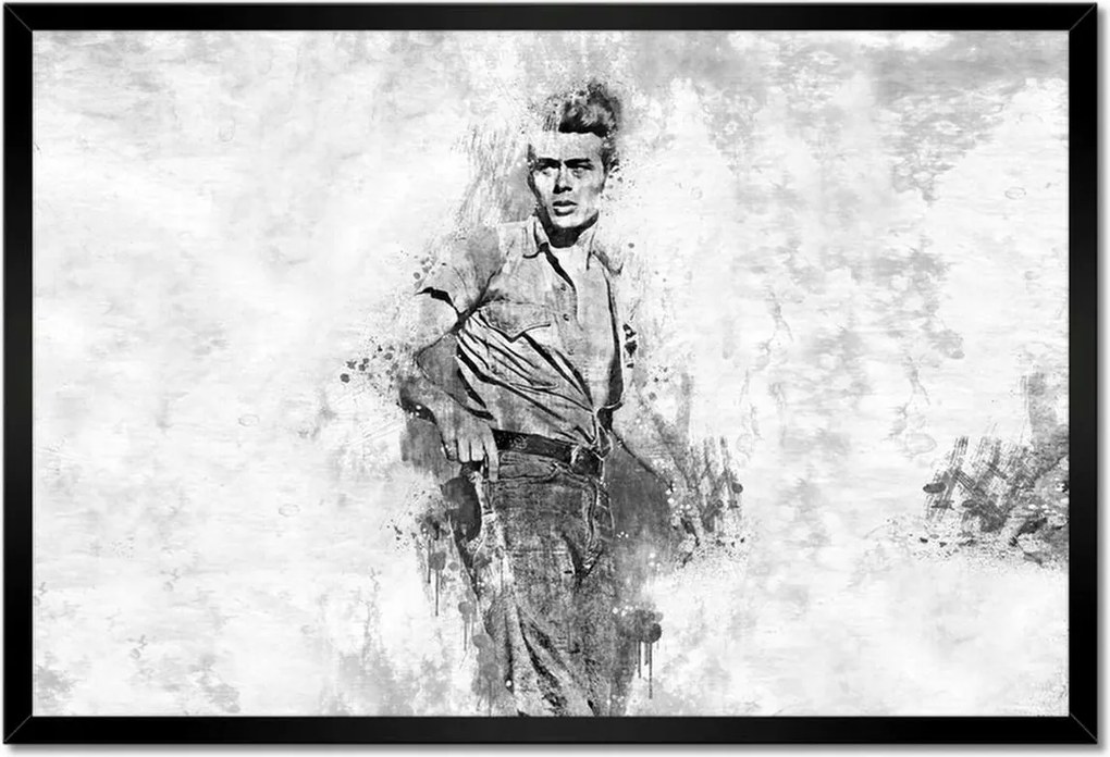 Poszterek keretben 60x40 James Dean Színész Mozi