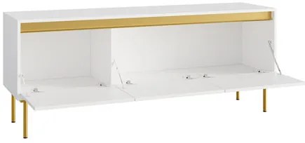 TV szekrény Gelean 3D (fekete + arany) . 1106217