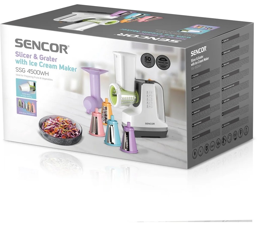 Sencor SSG 4500WH elektromos reszelő