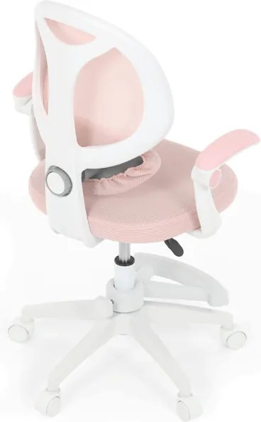 Junior Irodai forgószék pink mesh kárpittal. KA-W8008 BLUE