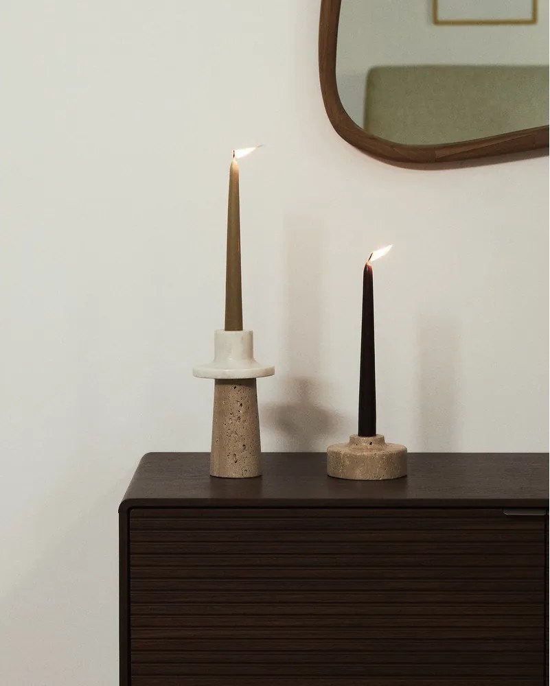 Kő gyertyatartó Zalvori – Kave Home